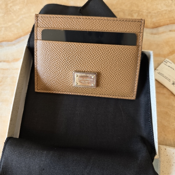 Dolce & Gabbana D&G Dauphine Logo Card Holder Wallet Cardholder - Picture 9 of 11